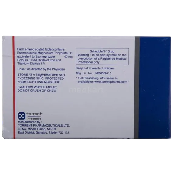 nexpro 40mg tablet 15's